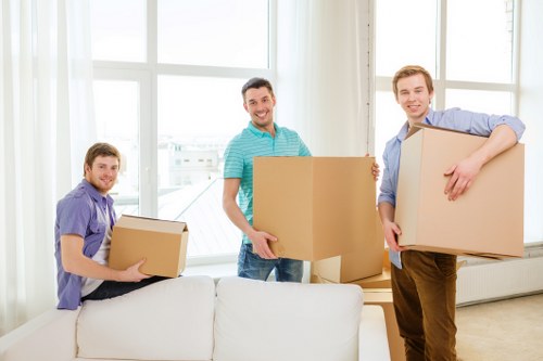 Secure transport of IT equipment during office removals in Queenspark
