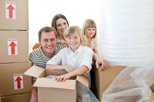 Local removals vehicle loading household items for a fast Queenspark relocation