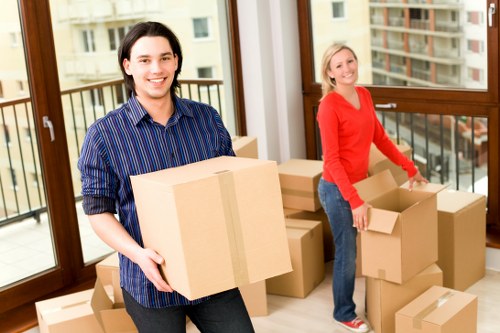 Variety of packing boxes suitable for home moves in Queenspark