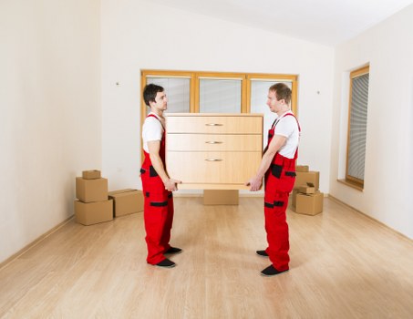 Queens Park business move with careful loading and access planning